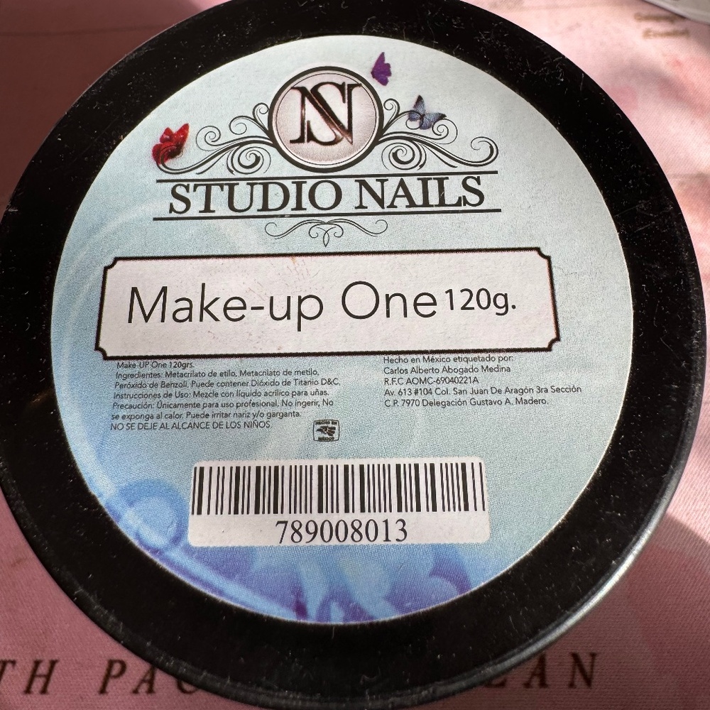 Power acrylic nail professional Studio nail make up ONE 120g